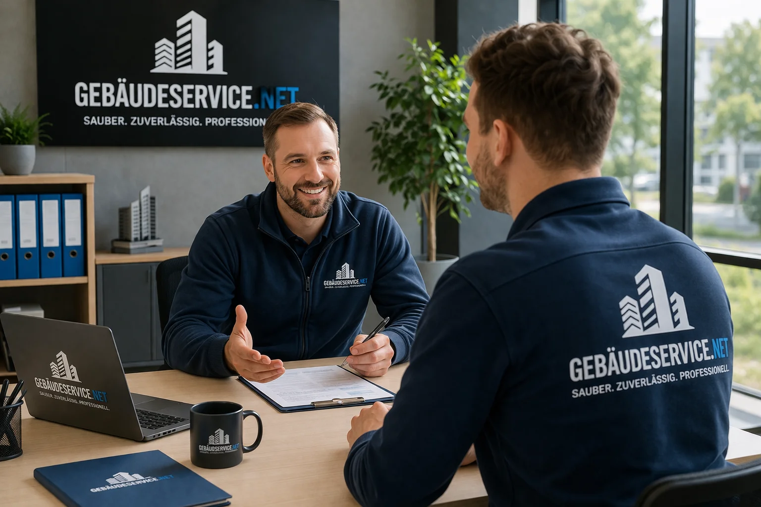 Bewerber und Mitarbeiter im Gebäudeservice für Gebäudereinigung Büroreinigung Hotelreinigung Industriereinigung und Hausmeisterservice