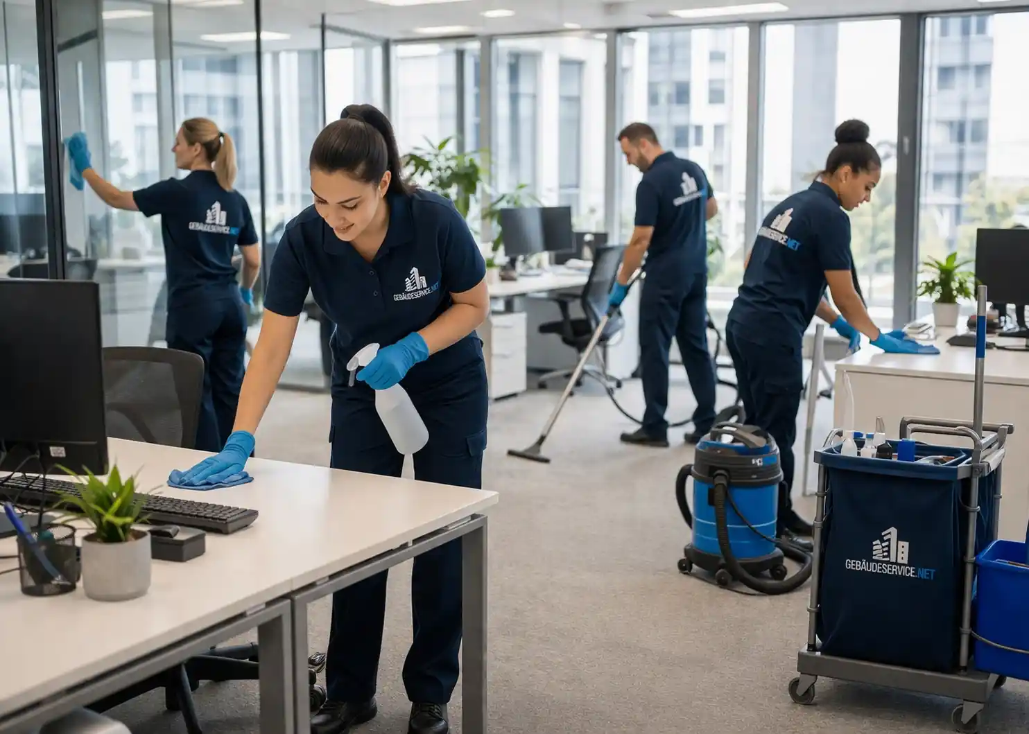Gebäudereinigung Düsseldorf Bereich 3