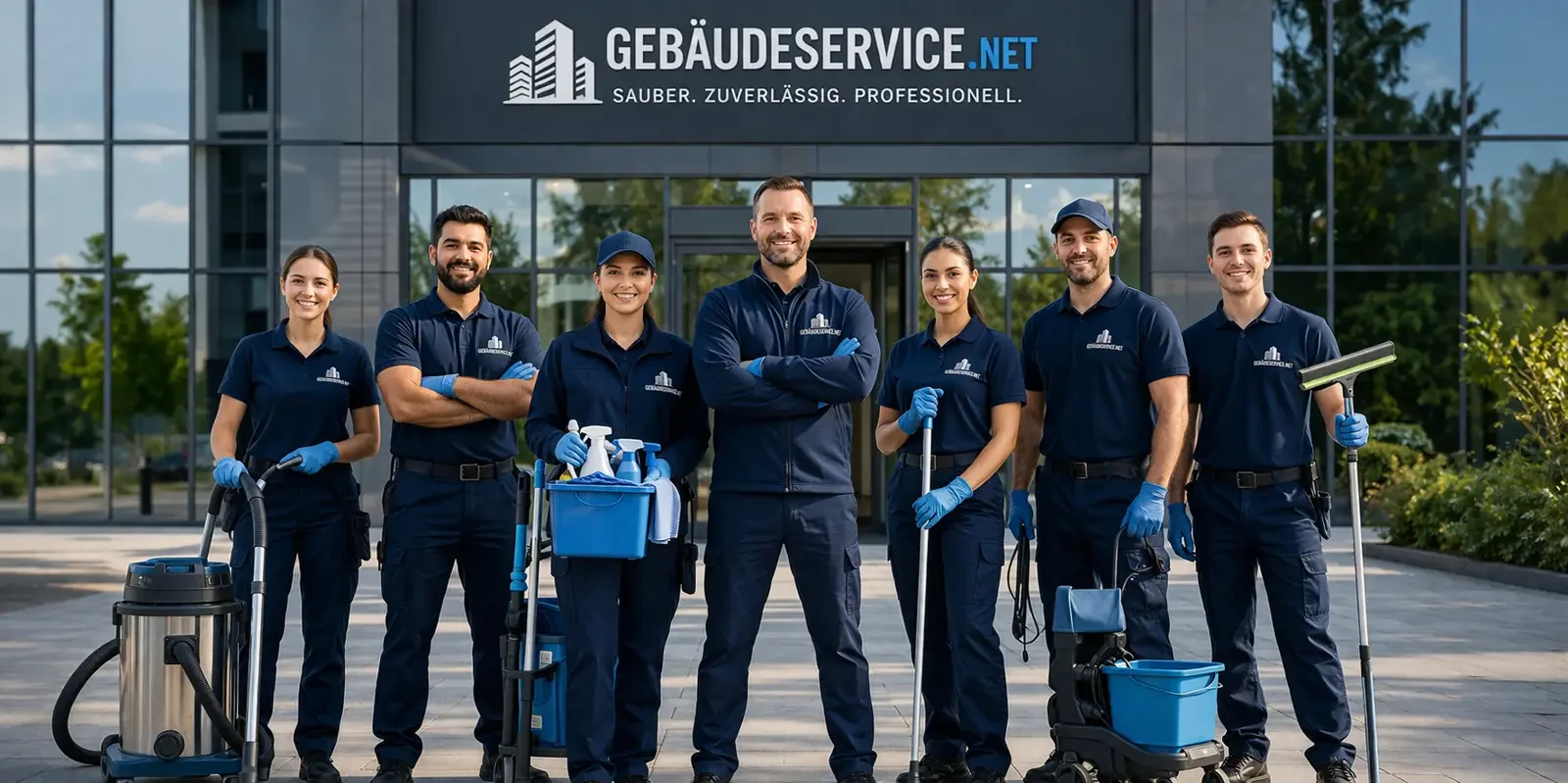 Gebäudeservice Team für Gebäudereinigung, Büroreinigung, Industriereinigung, Hotelreinigung und Hausmeisterservice