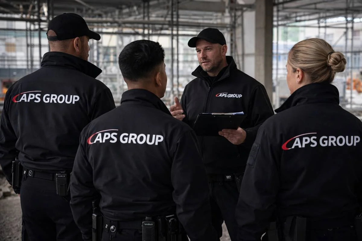Sicherheitsdienst der APS Group für Unternehmen, Objektschutz und Werkschutz